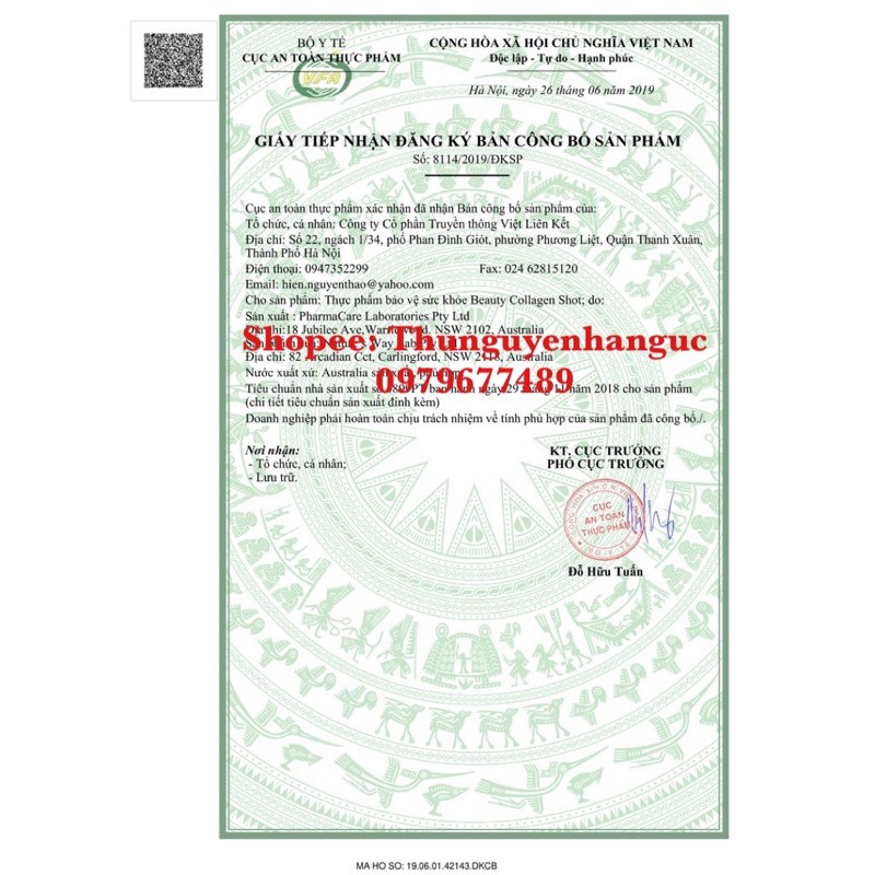 Collagen Beauty Collagen Shot Nature's way- Collagen dạng nước hộp 10 chai (500ml) | BigBuy360 - bigbuy360.vn