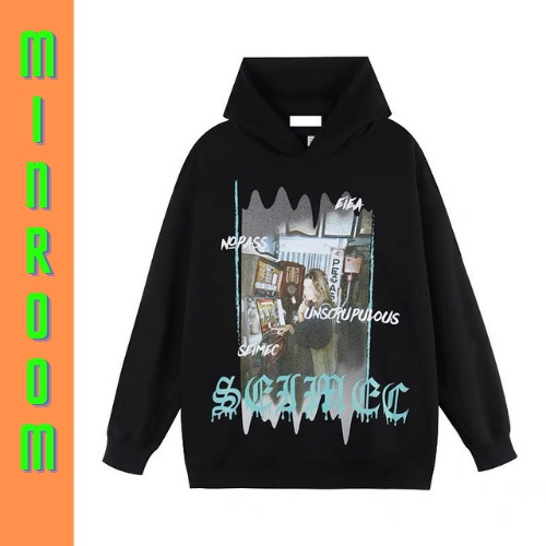 Áo hoodie nữ form rộng Min Room, áo nỉ unisex mũ hai lớp dày dặn NOPASS AHNP