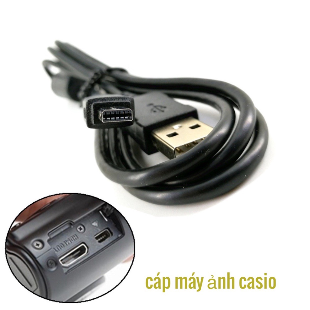 dây cáp máy ảnh casio