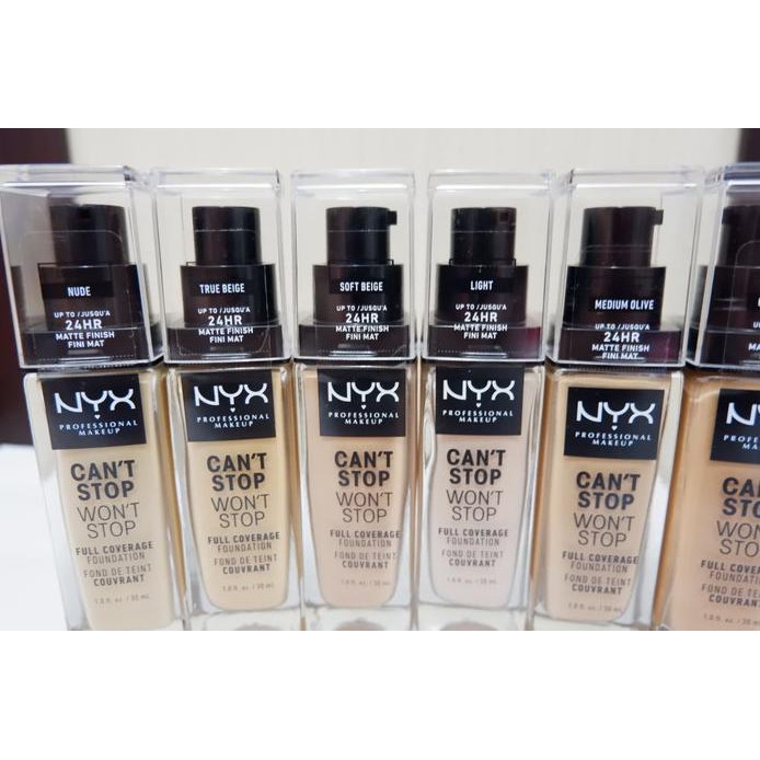 (hàng Mới Về) Kem Nền Nyx Trang Điểm Chuyên Nghiệp