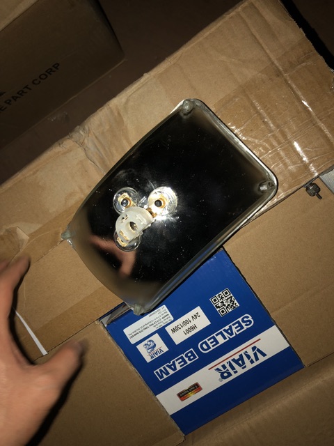 Sản phẩm gia đình làm: denpha|  đèn pha H6001 24v ( đèn pha điện tử ) có thông số trên hình ảnh