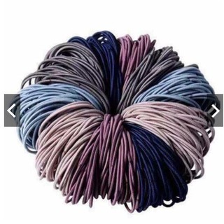 Bịch 100 CỘT TÓC HÀN QUỐC - THUN CỘT TÓC XINH XẮN ( BỊCH 100 cái )