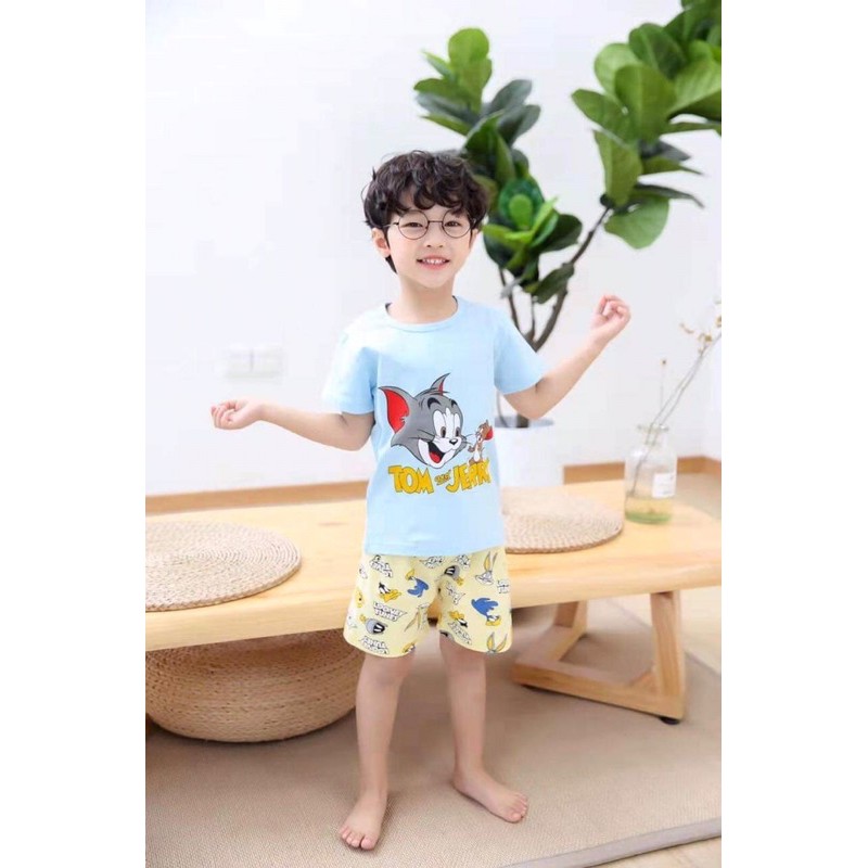 Đồ Bộ Cotton 💖𝑭𝑹𝑬𝑬𝑺𝑯𝑰𝑷 💖Xuất Hàn Size Nhí Bảng Màu Mới