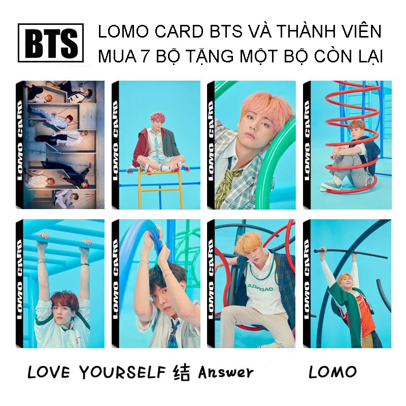 Lomo card BTS Love Yourself ANSWER new 2018