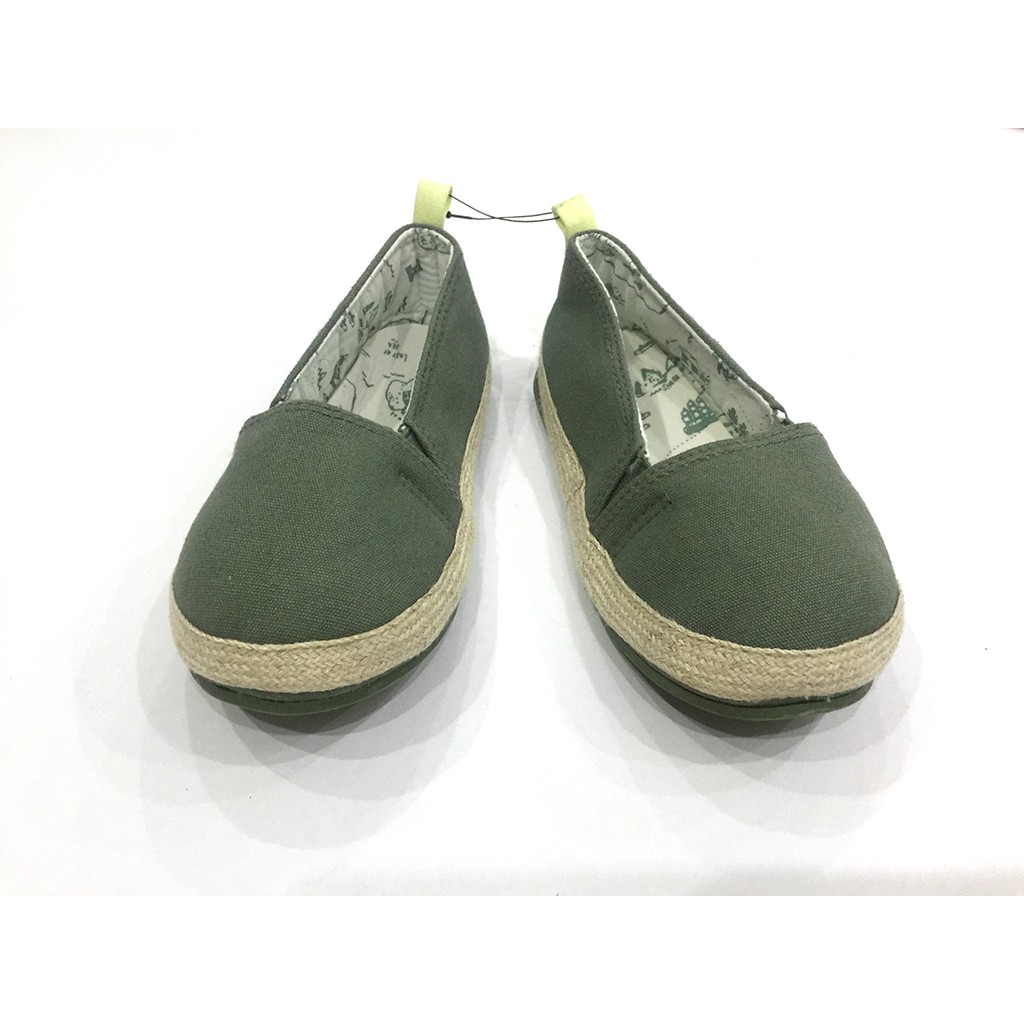 Slip On H&M xanh rêu