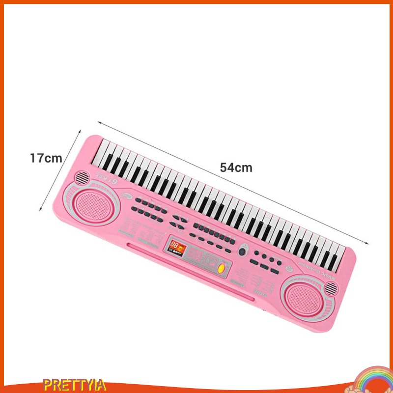 Đàn Organ Điện 61 Phím + Micro Đồ Chơi Âm Nhạc Cho Bé