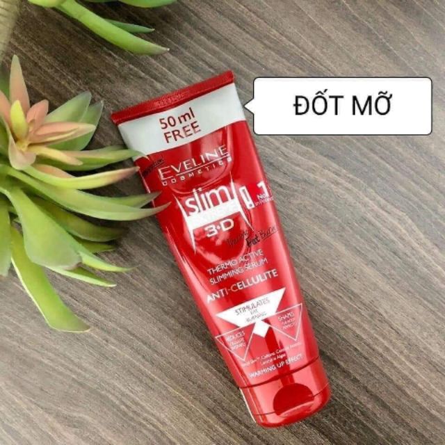 Kem tan mỡ Eveline Slim Extreme 3D