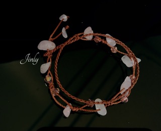 Lắc tay đá vụn handmade Jinly
