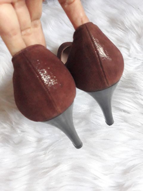 Giày da lộn size 37-38