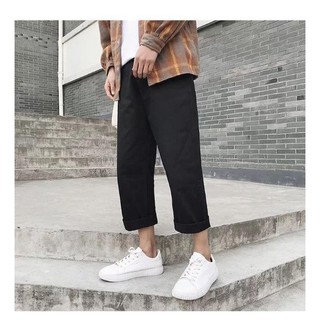 [UNISEX] CULOTTES BASIC - QUẦN ỐNG RỘNG KAKI