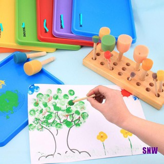 Bộ cọ chấm màu vẽ tranh cho trẻ