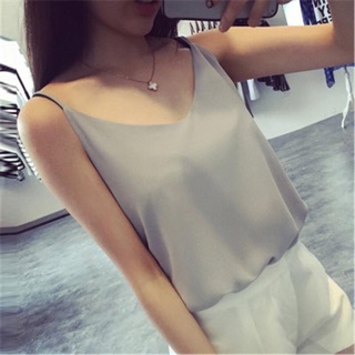 Áo hai dây cổ tim dáng thụng đủ size