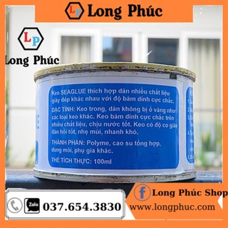Keo Dán Giày SeaGlue | keo chuyên dụng dán giày | Lon 100gr
