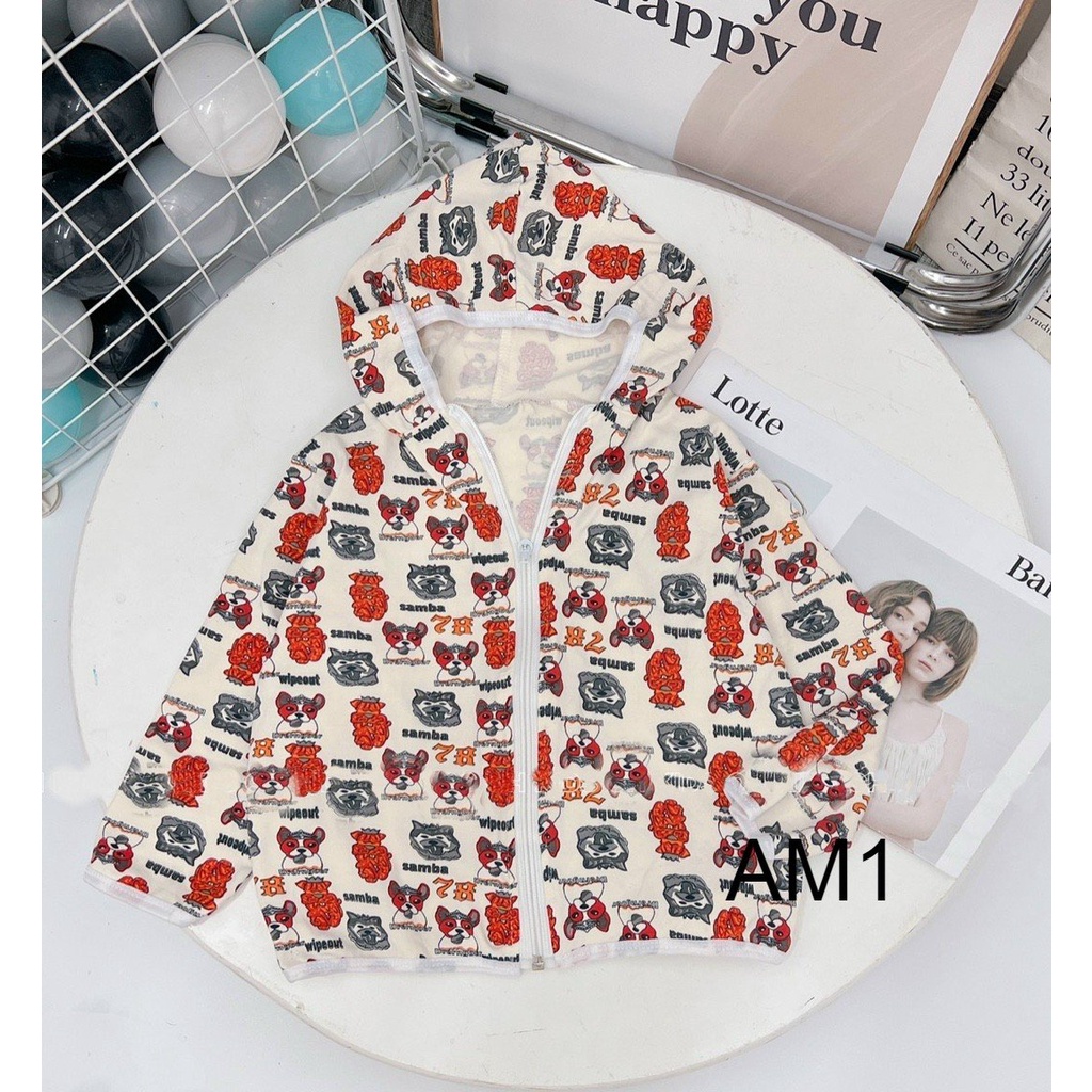 Áo chống nắng cho bé trai và bé gái AM560 AM936