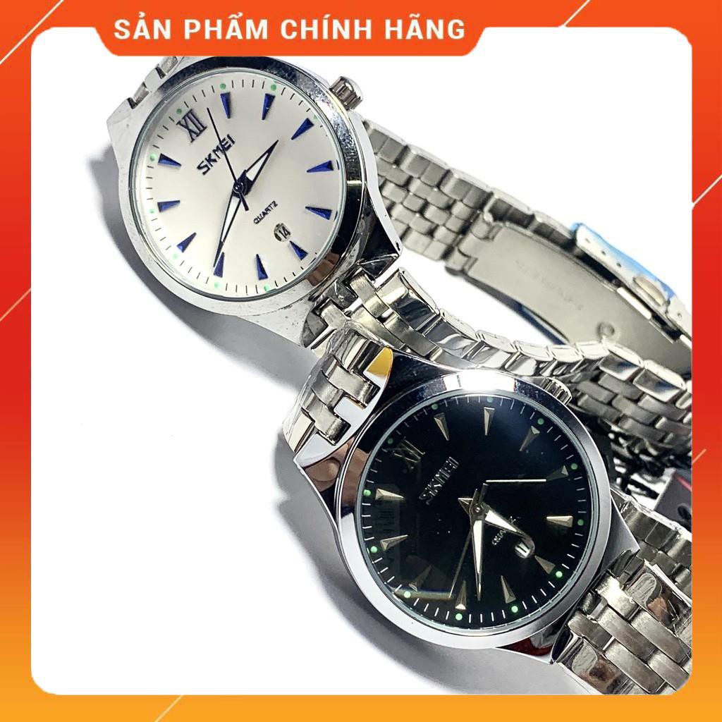 - Đồng Hồ Nữ Máy Nhật Dây Thép Không Gỉ Skmei - Kim Dạ Quang Ban Đêm