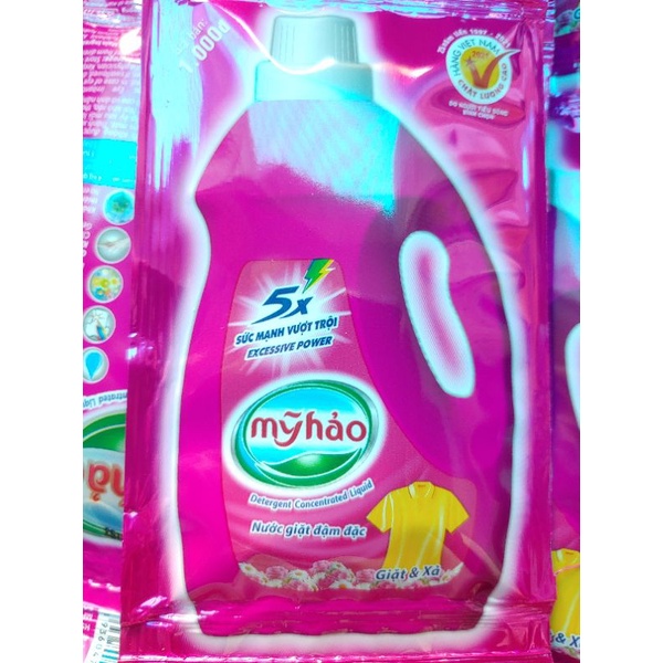 [SIÊU RẺ] COMBO 5 gói Nước giặt siusop ( MỸ HẢO ) diệt khuẩn khử mùi hôi