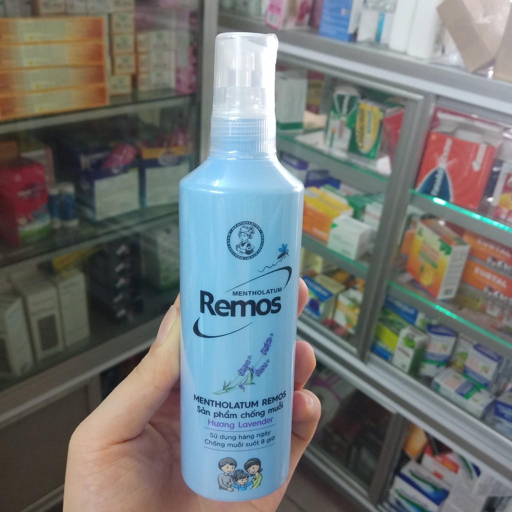 Xịt chống muỗi Remos hương Lavender 150ml