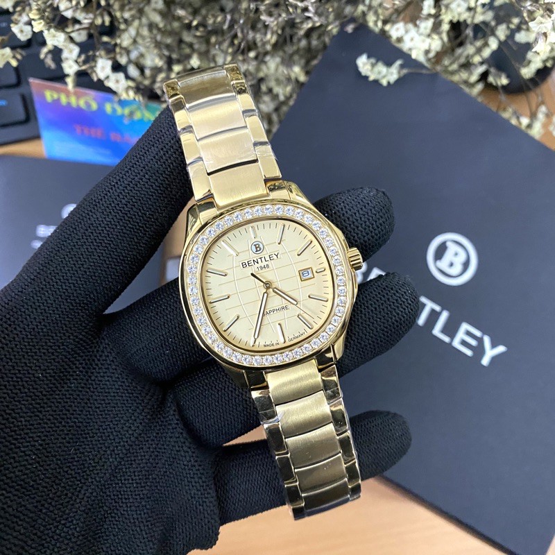 Đồng hồ nam dây kim loại mặt kính chống xước Bentley BL1869 BL1869-101 BL1869-101MKKI