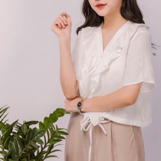 Áo Nơ cách điệu hàn quốc.