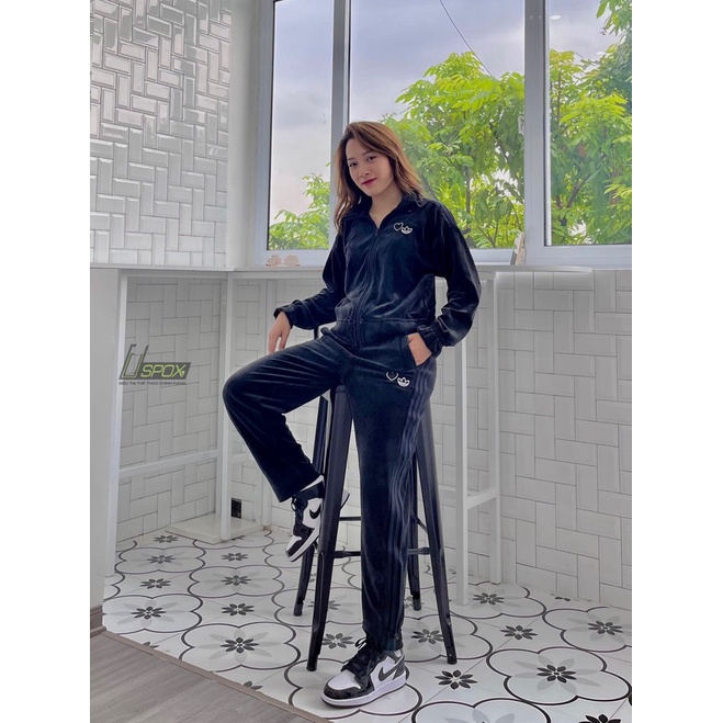 Bộ Adidas Tracksuits Lady Dry