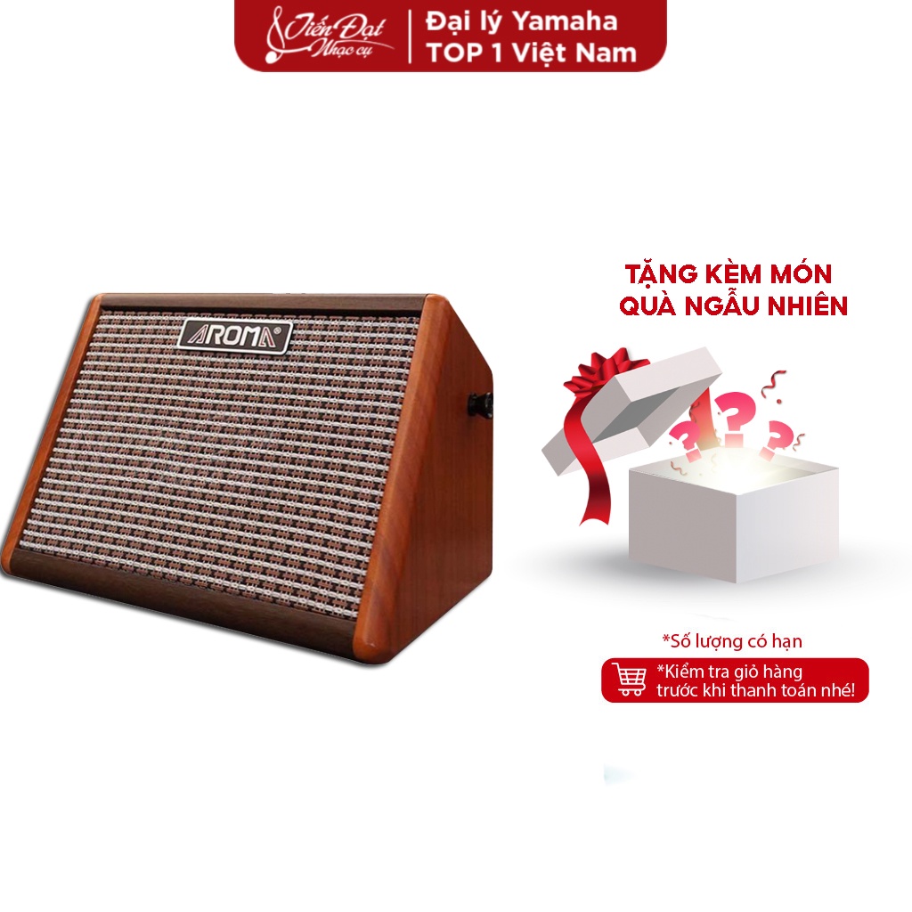 Ampli Guitar Acoustic Aroma AG10A, AG15A, AG26A Chính Hãng, Bảo Hành 6 Tháng