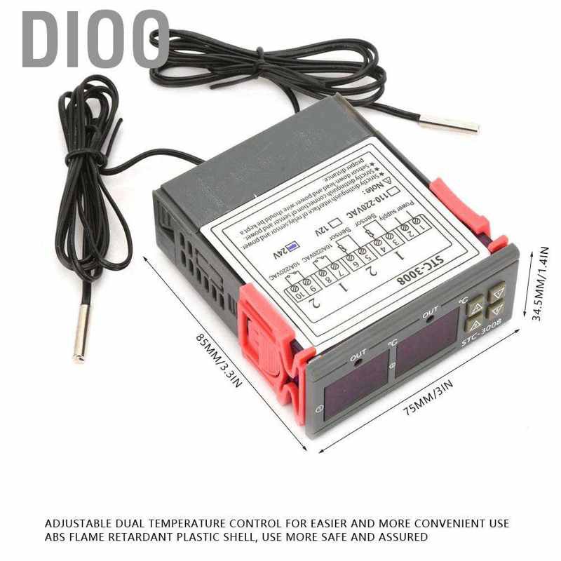 Bộ Kiểm Soát Nhiệt Độ 12v / 24v / 110-220v