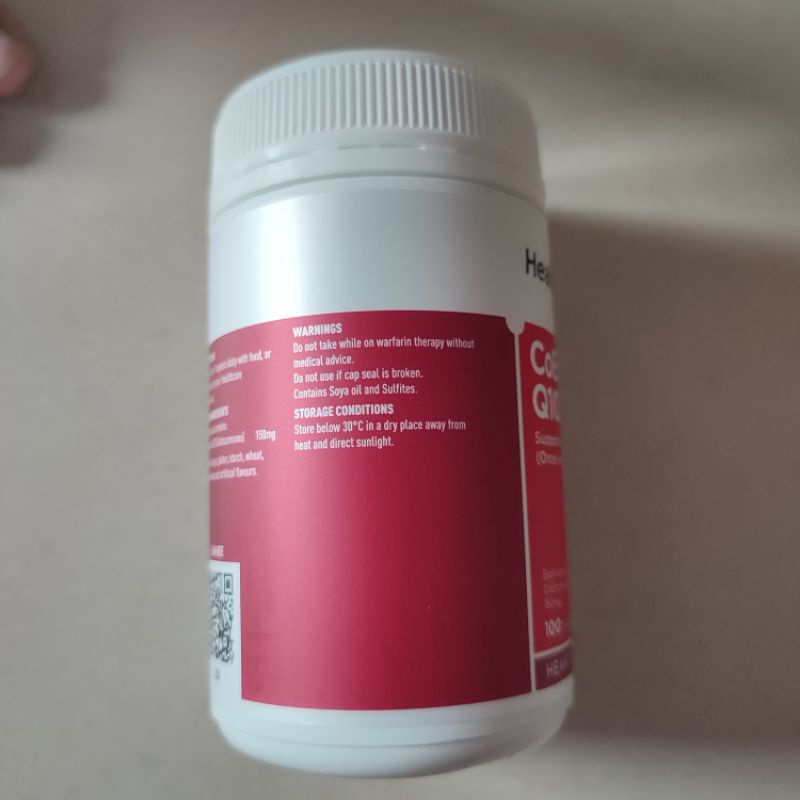Viên uống bổ tim COENZYME Q10 150MG 100 viên