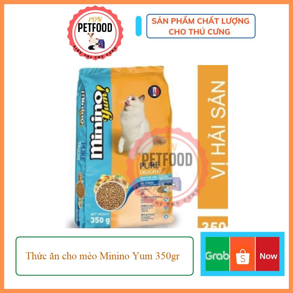 Thức ăn cho mèo Minino Yum 350gr