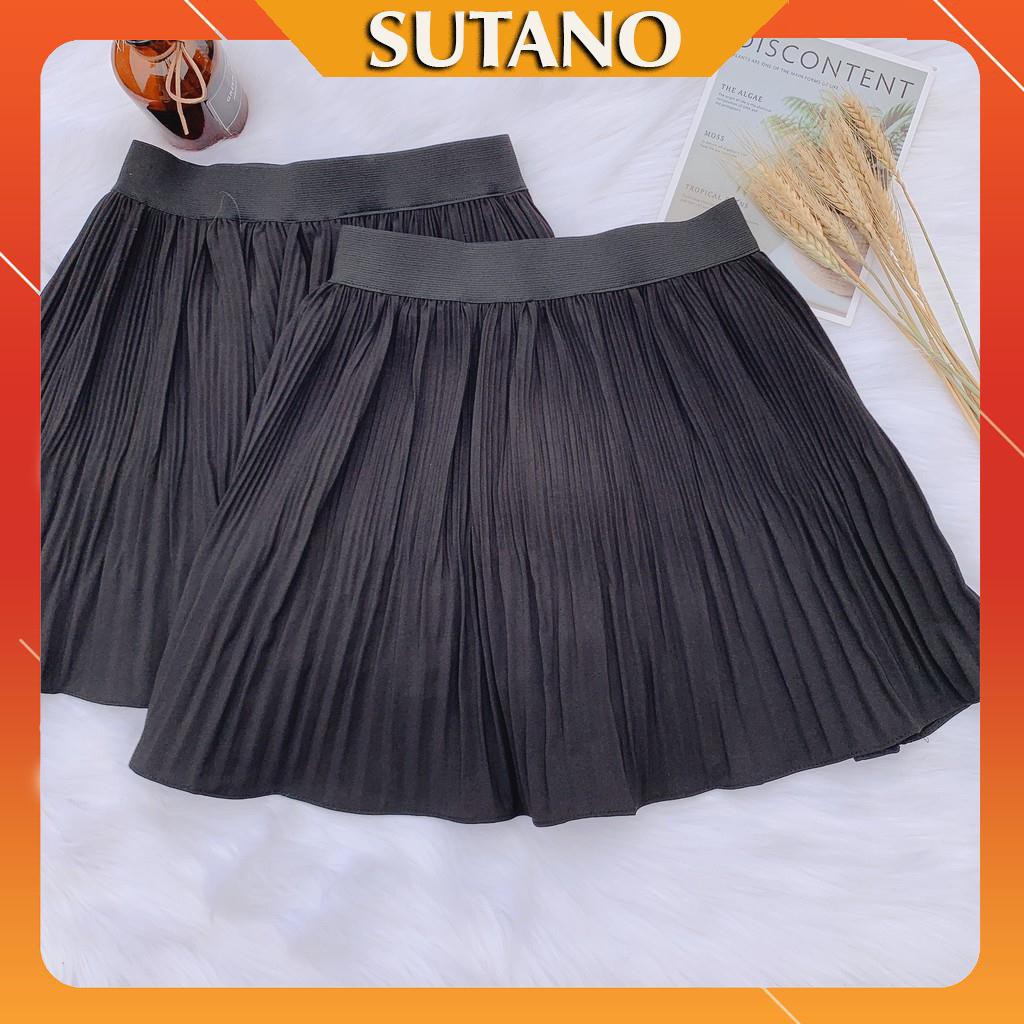 Chân váy ngắn dập ly đuôi cá dáng xòe free size | BigBuy360 - bigbuy360.vn