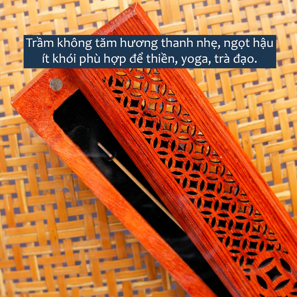 Trầm hương cao cấp dùng cho yoga, thiền, trà đạo, xông phòng - Trầm hương Phúc An