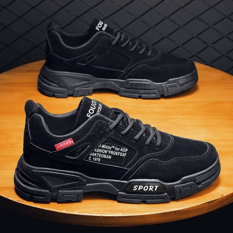 giày nữ 2021 Giày mùa thu mới Giày thể thao nam Boots chống mòn Martin dày đáy không trơn trượt Lao động Giày bảo hiểm công trường Giày công sở | BigBuy360 - bigbuy360.vn