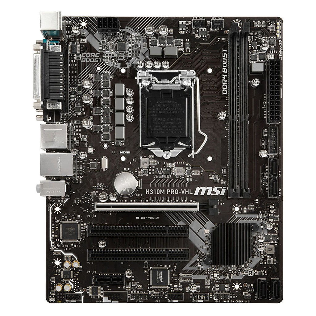 Bo Mạch Chủ Mainboard MSI H310M PRO-VHL Socket 1151