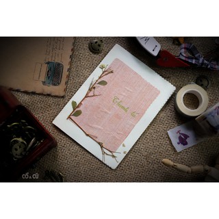 Thiệp Hoa Lá Cỏ Handmade