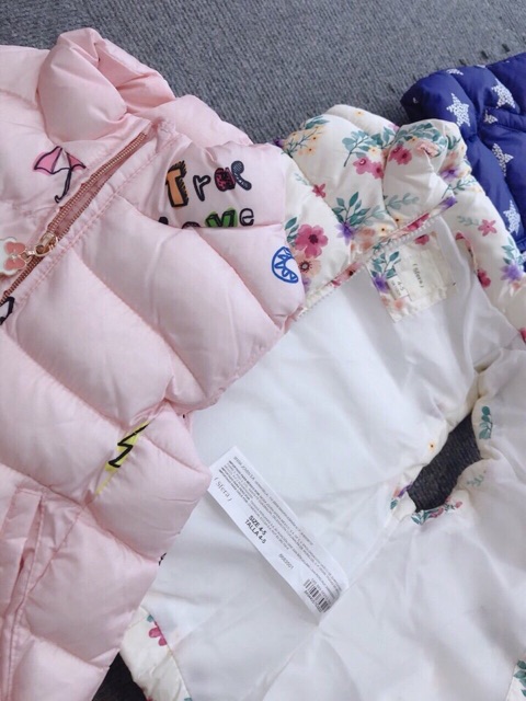 Áo phao gile bé gái Sfera xuất cực xịn