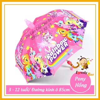 Ô (dù) Pony Hồng cho bé gái - ô (dù) cao cấp
