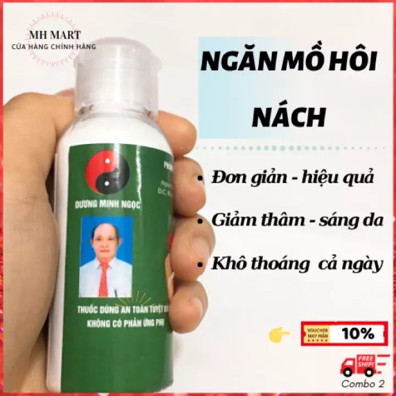 Combo 2 lọ bột khử mùi hôi nách Dương minh ngọc | BigBuy360 - bigbuy360.vn
