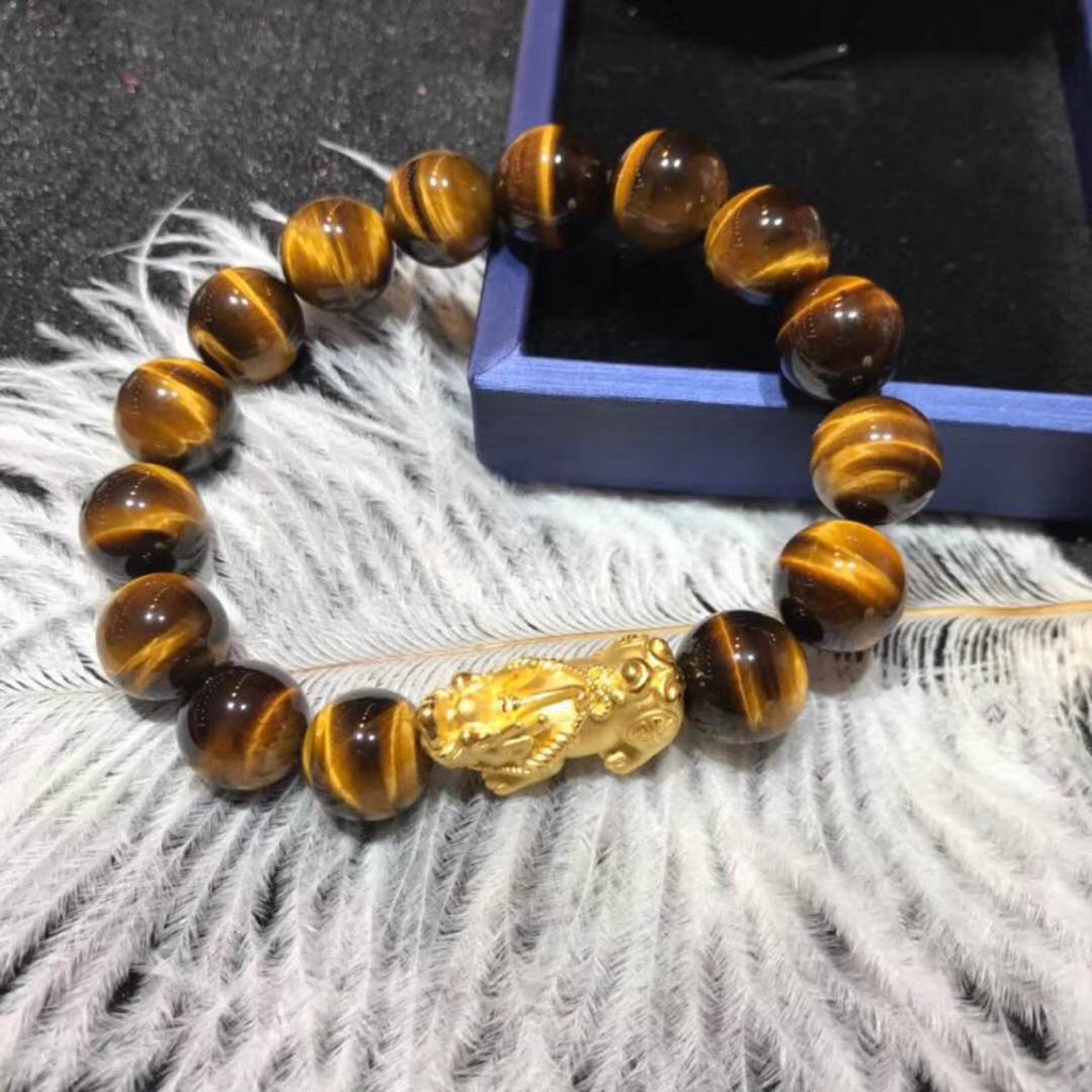 [Mã FAMAYFA giảm 10K đơn 50K] [Giá Xưởng] Chuỗi Vòng Mắt Hổ Vàng Tì Hưu - Phong Thủy Thành Đô | BigBuy360 - bigbuy360.vn