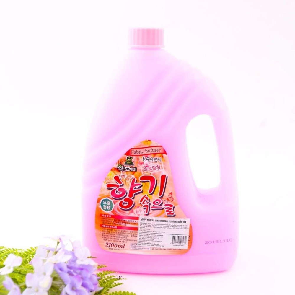 Nước xả vải làm mềm vải lưu hương lâu Hàn Quốc Sandokkaebi 2.1L