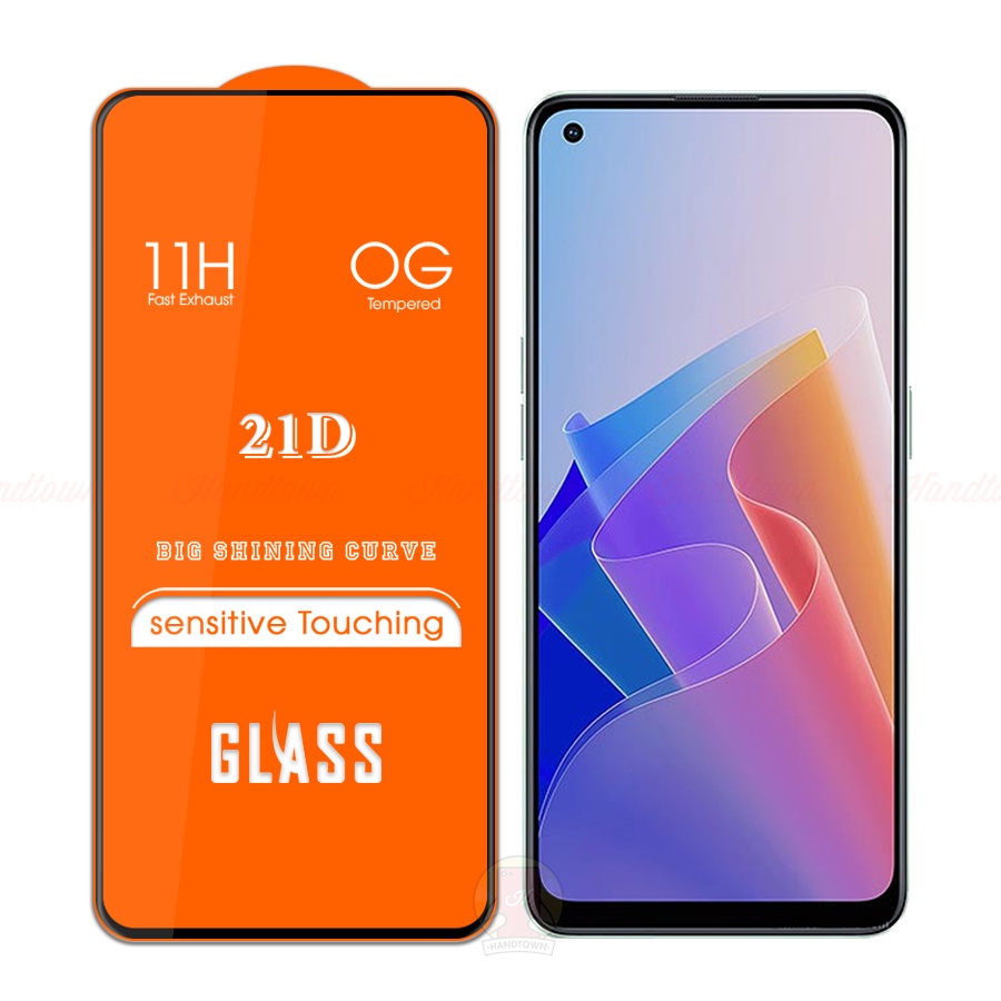 Kính Cường Lực Oppo Reno7 Reno7 Z 5G 21D Trong Suốt Full Màn Chống Nước Chống Xước Va Đập Không Chấm Li Ti Handtown