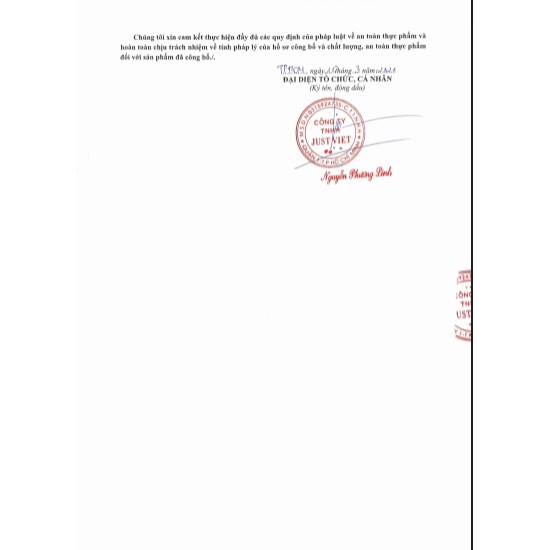 Trà Trái Cây Hạt Chia Just Viet  (Stick)- Vị Vải - 20g | BigBuy360 - bigbuy360.vn