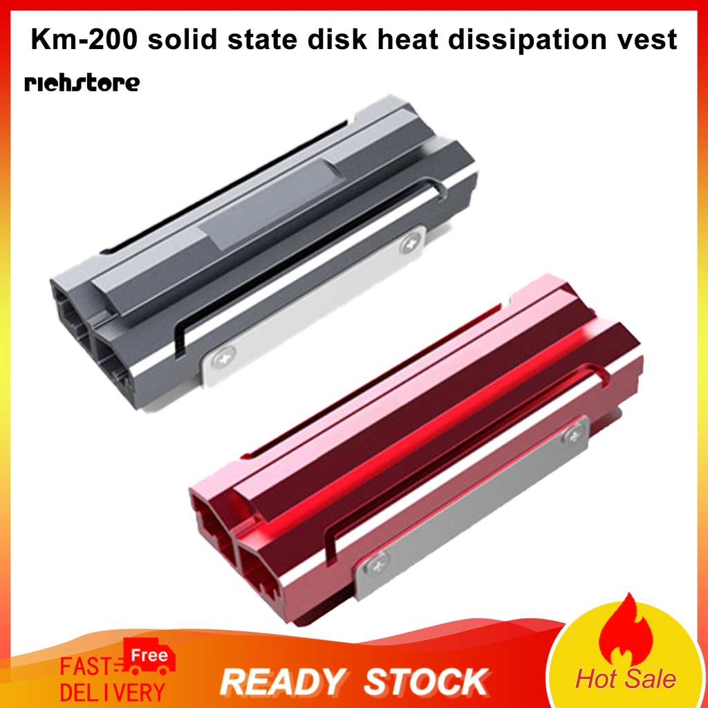 Bộ Tản Nhiệt Ổ Cứng SSD M.2 2280 Bằng Nhôm Cho Máy Tính | BigBuy360 - bigbuy360.vn