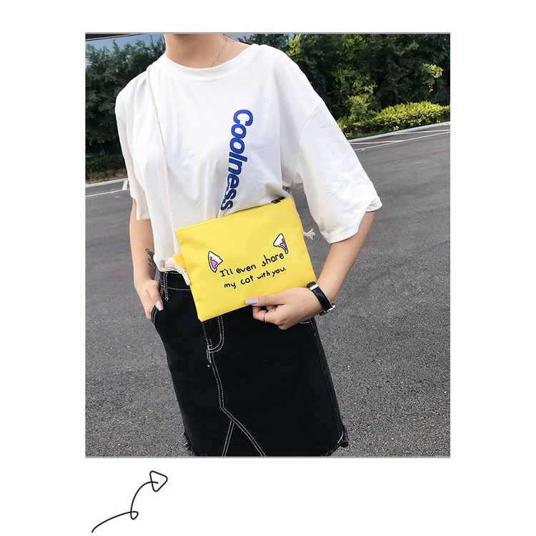 Ba Lô JASMIN NOIR Vải Canvas In Hình Thời Trang Cho Nữ