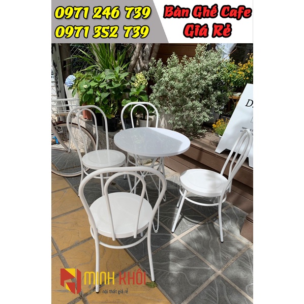 Ghế cafe sắt sơn tĩnh điện giá rẻ