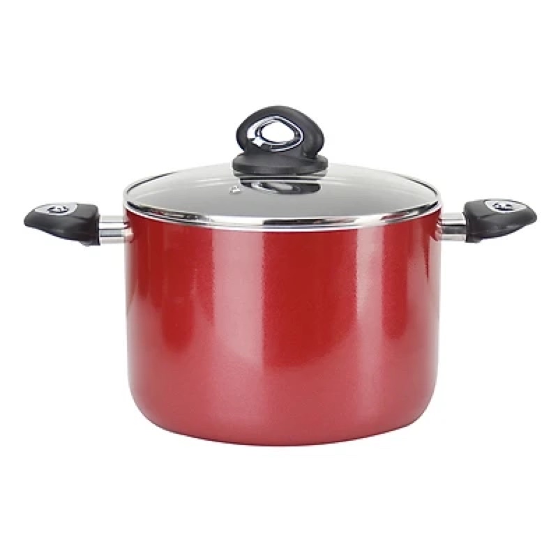 Nồi Nhôm Không Dính Đáy Từ Happy Cook Norway N24-NLA (24cm) - Đỏ