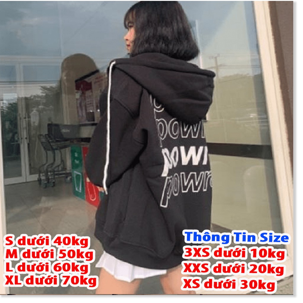 [FREESHIP TOÀN QUỐC] Áo khoác nữ fomr rộng Hàn Quốc, áo hoodie nữ form rộng có dây kéo đi học powr | BigBuy360 - bigbuy360.vn