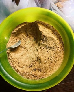Bánh tráng sa tế hành phi tắc tự trộn thơm ngon