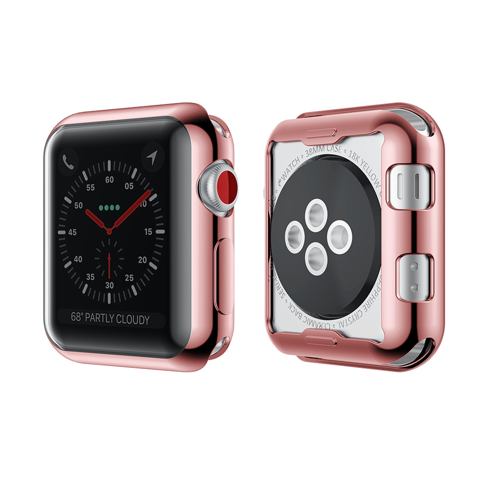 Vỏ Tpu Trong Suốt Bảo Vệ Màn Hình Cho Đồng Hồ Thông Minh Iwatch Apple Watch 5 4 3 2 1