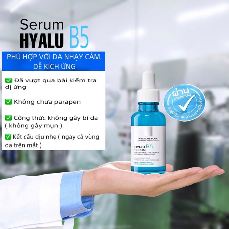 [50ML, 30ML] - SERUM CHUYÊN SÂU GIÚP PHỤC HỒI DA LA ROCHE-POSAY HYALU B5