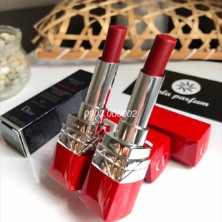 Son Rouge Dior Ultra - 851 Ultra Shock ( đỏ rượu).Hàng sẵn tại Lala parfum