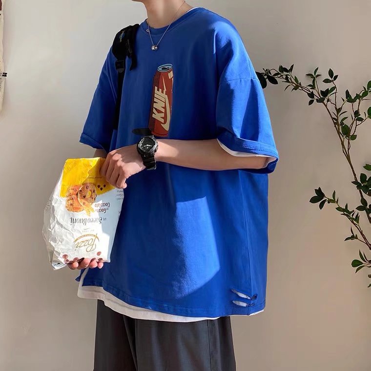 Áo Thun Tay Ngắn Thời Trang Hàn Quốc Size M-5XL